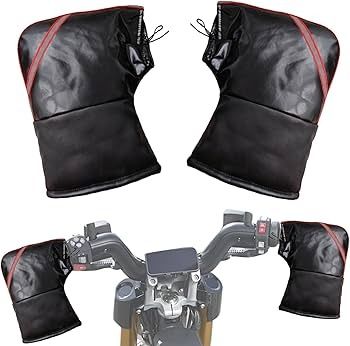 Mototsikl va skuterlar uchun maxsus qishki qo'lqoplar (mufflar)