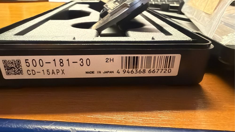 Subler digital Mitutoyo 6”, scala in “mm”