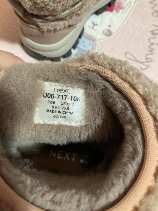 Сапоги для девочки 25.5 размера