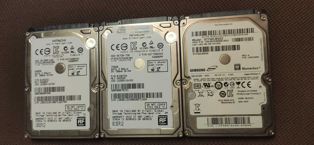 Hard Disk laptop 2,5”Hardisk desktop 3,5”Hard laptop 500, 1Tb, 2Tb,DVR