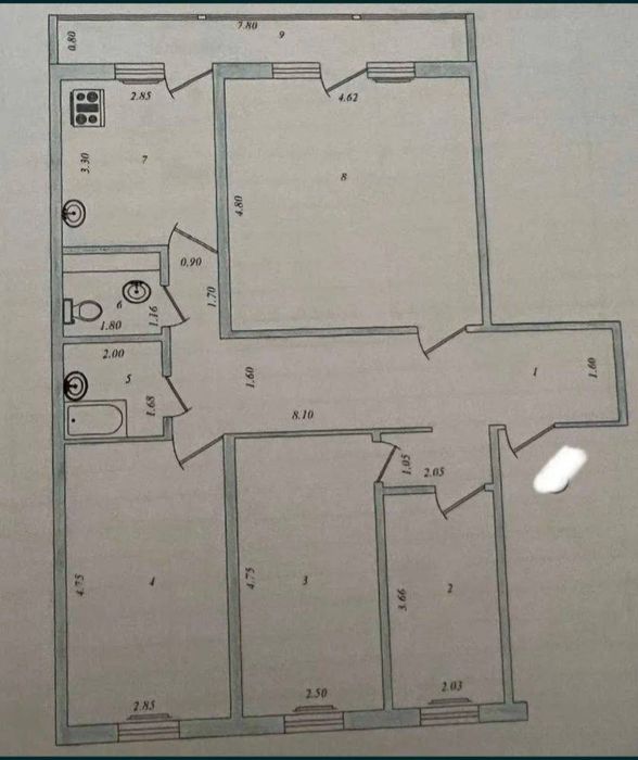 Срочно продойотсия квартера шайхонтохур район лабзак