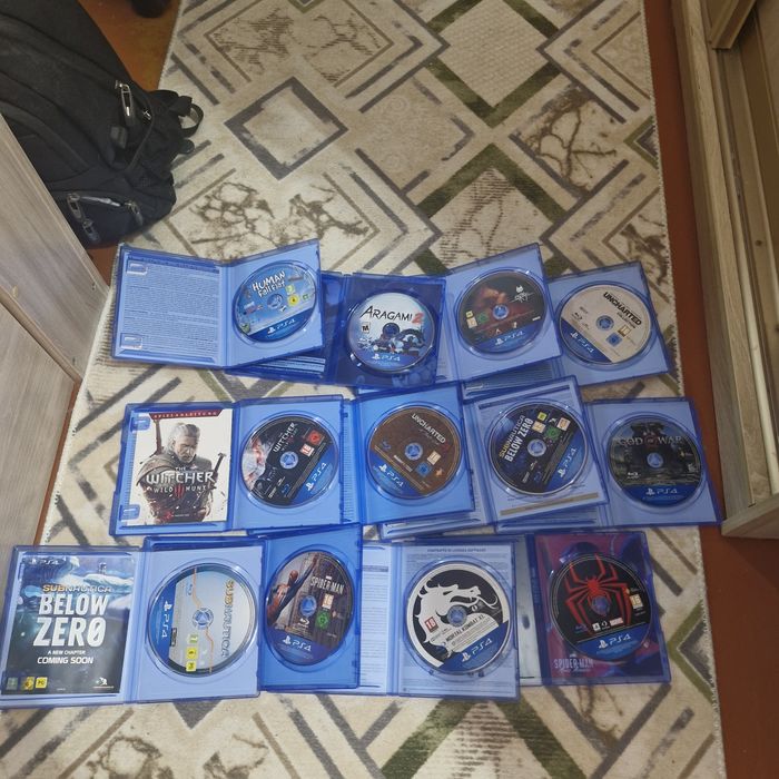 Диски на Playstation 4