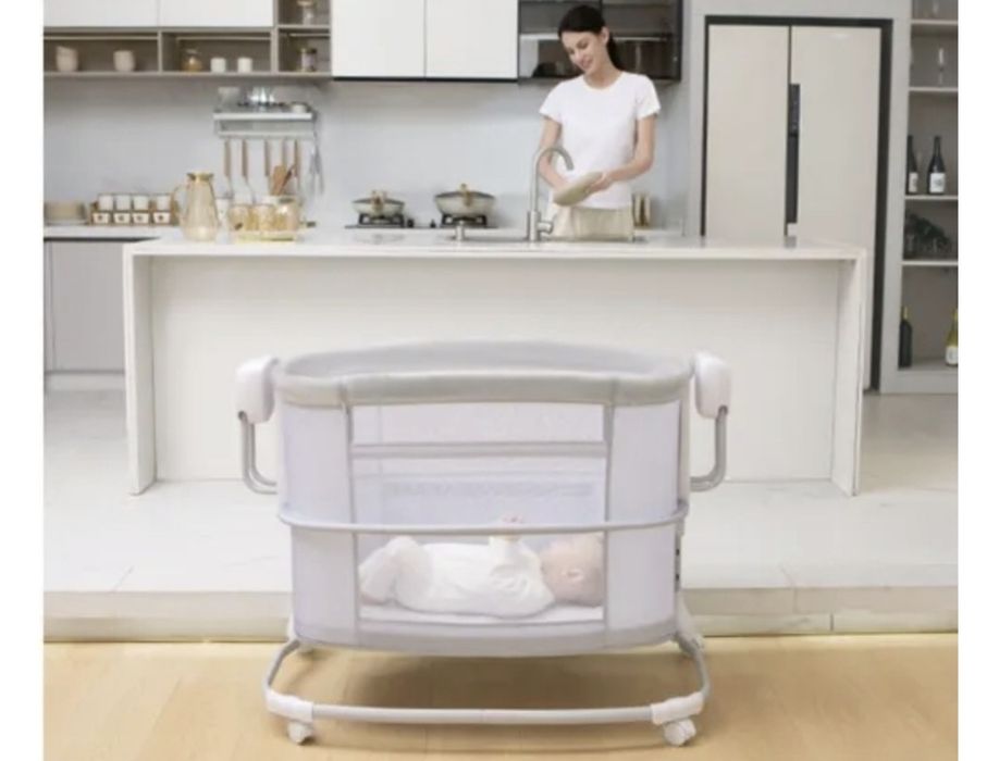 Манеж люлька качели