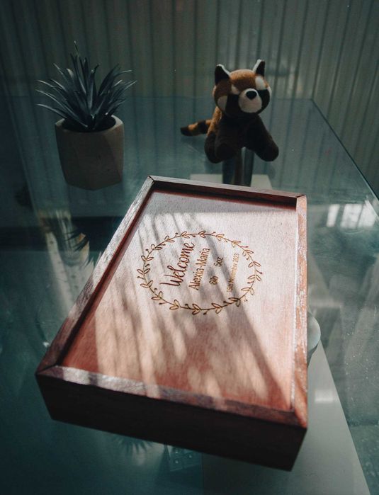 Cutie pentru stick USB,păstrare fotografii nunta,botez