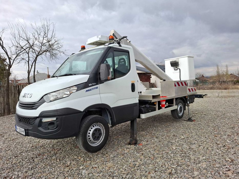 Iveco Daily 2019 NACELA-PRB/H max = 16,5 m/ 4 cale/Cos 2 pers/TVAdeduc