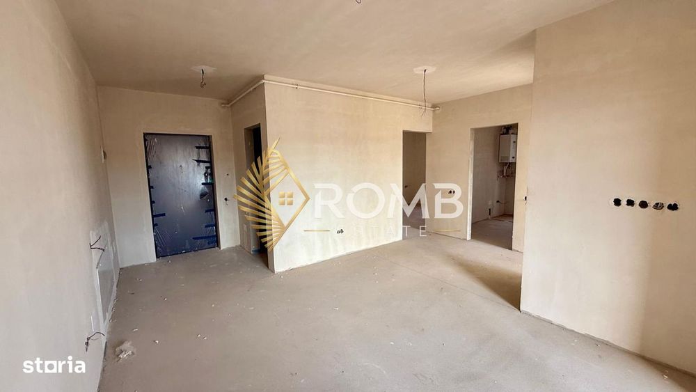 EXCLUSIVITATE ! Apartament 3 camere decomandate, 63 mp, semifinisat, T