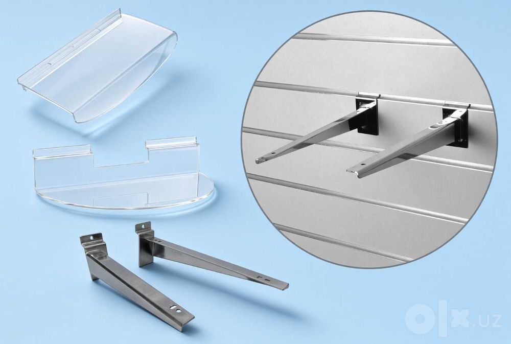 Ekspopanel MDF va plastik, полка, крючки и аксессуары