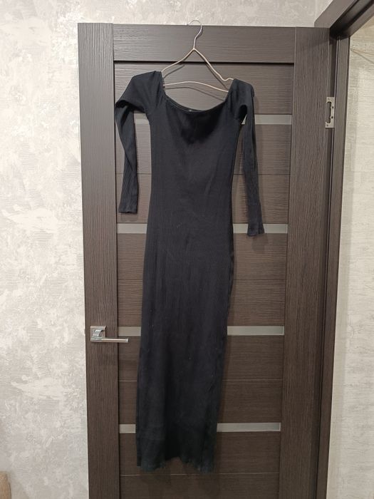 Футболка, платье лапша,рубчик, миди