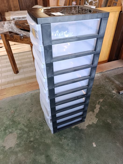 Контейнер за съхранение - 10 чекмеджета - PVC