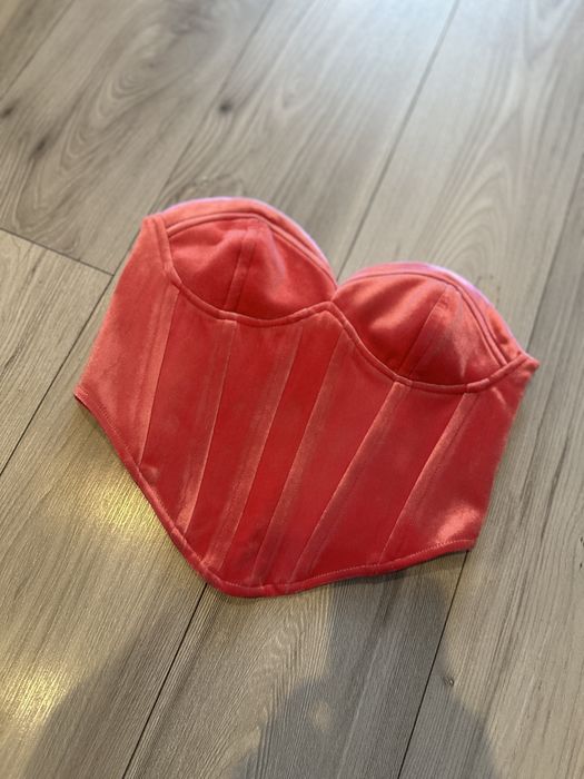 Top roz catifea River Island 36