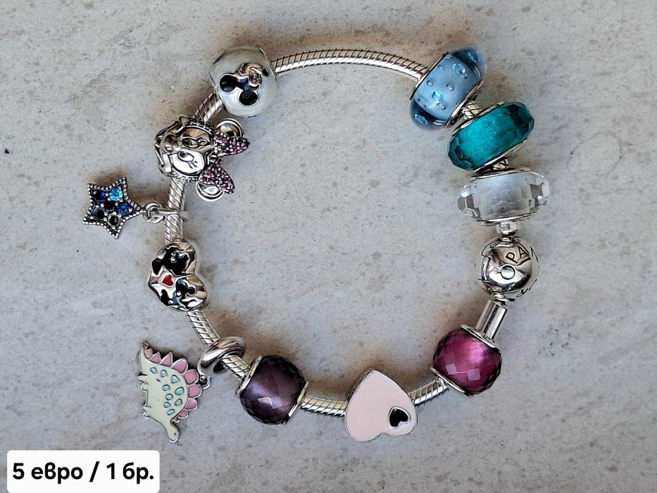 Сребърни талисмани _ модели  на Пандора на ниски цени