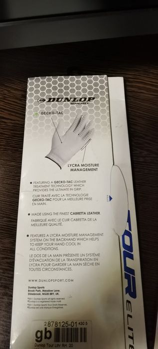 Mănușă golf Dunlop piele fina capra noi