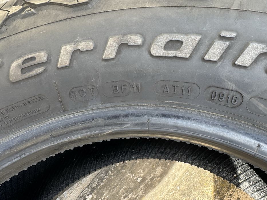 Cauc BF Goodrich All terrain 245/75R16 noi dot 2016 cu jante Sprinter