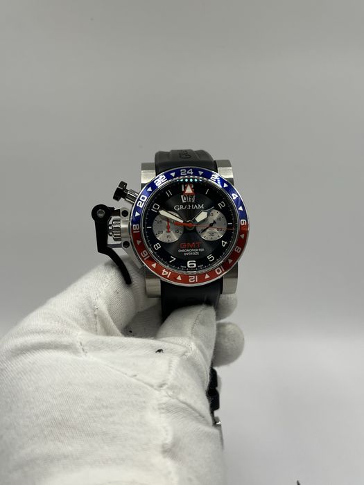 Наручные Часы - Graham Chronofighter Oversize Pepsi