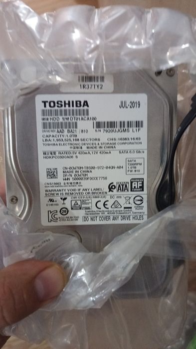 Жёсткий диск HDD 3'5" для видеонаблюдения