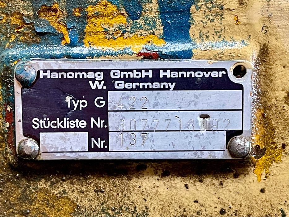 Cutie de viteze Hanomag G 422 de la Hanomag 44 D | 55 C