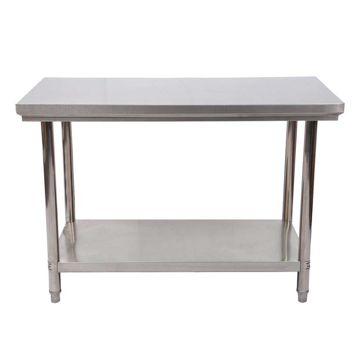 Lichidare stoc ! Masa inox 100-200cm cu polita transport gratuit