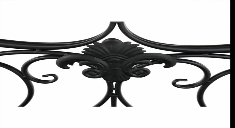 Градинска пейка метална. MC0086BK-N