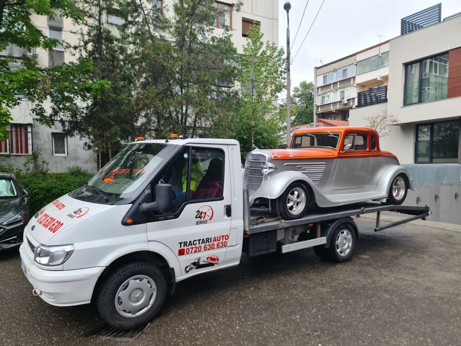Tractari auto Platforma auto NON STOP Ploiesti-Prahova