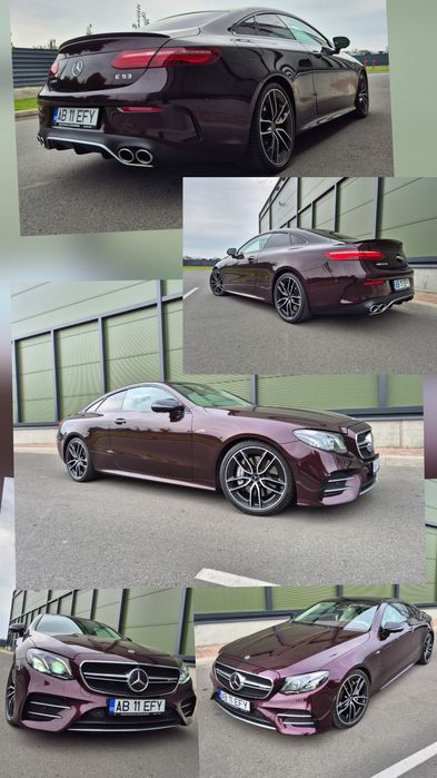 Mercedes E53 AMG Coupe Designo, evacuare Performance. Schimb/variante