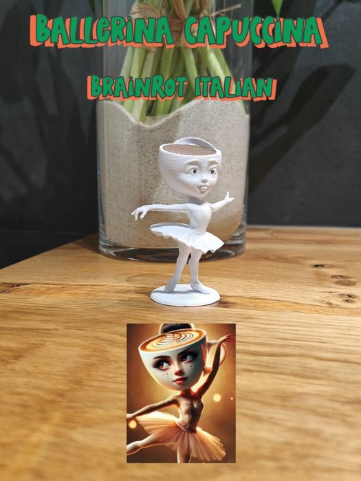 Tralalelo Tralala Ballerina Cappuccina фигури в различни размери