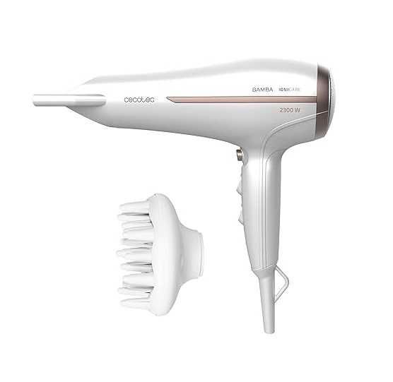 Сешоар за коса Cecotec Bamba IoniCare 5200 Aura, 2300W , концентратор и дифузер, DC мотор
