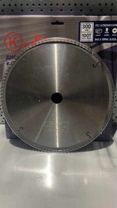 Пильный диск по алюминию Ø300x30x100T KAYZER