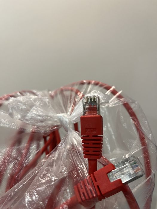 2 кабеля ethernet, длинные
