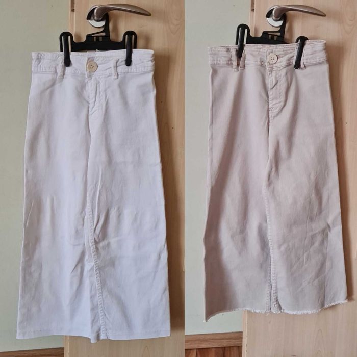 Blugi evazati fetite 128 8 ani ZARA