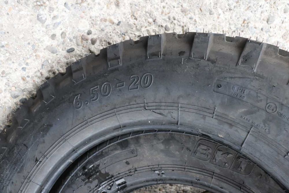Cauciucuri noi 6.50-20 BKT 8 pliuri anvelope directie U650