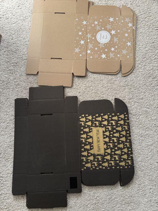 Коробки новогодние