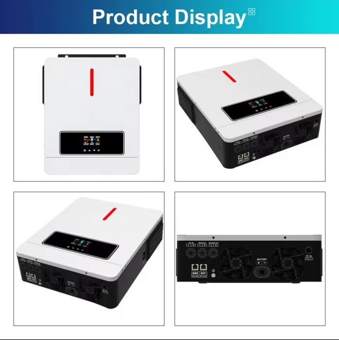 Invertor inverter Hibrid 6.2 kw panouri solare fotovoltaice