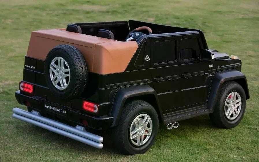 Masinuta electrica pentru 2 copii Mercedes G650 Maybach XXL 24V 14Ah
