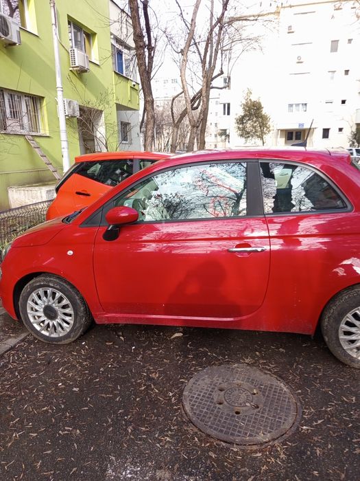 FIAT 500 Hybrid rosa