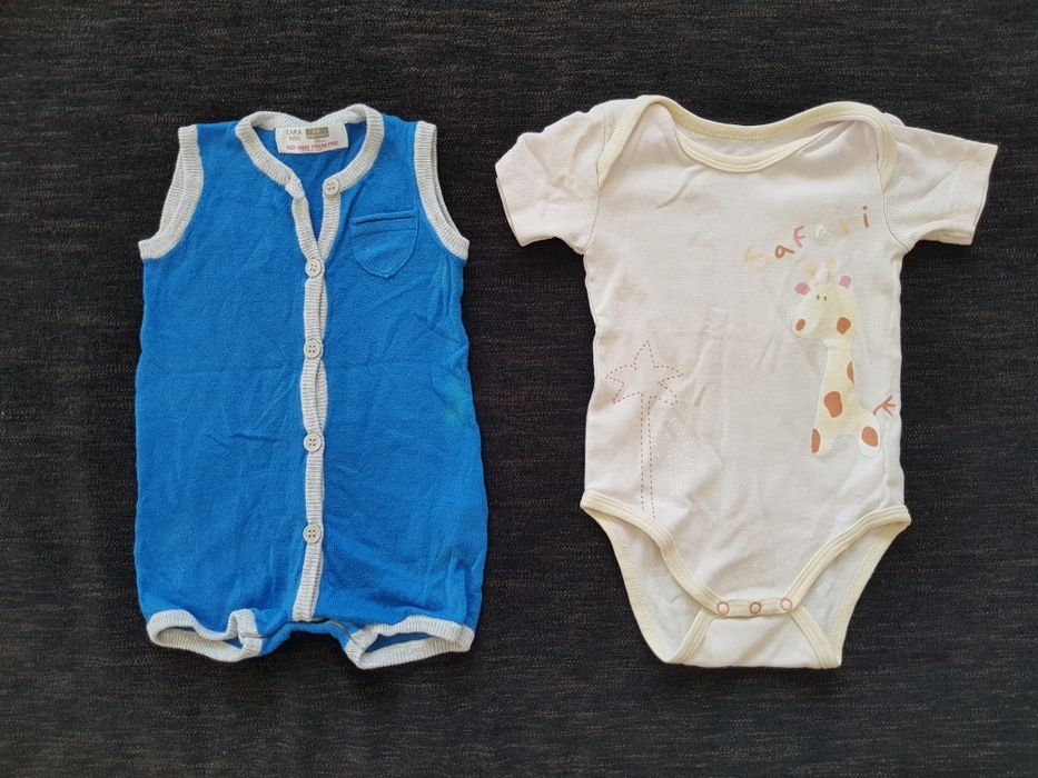 Лот 24 маркови дрешки за момиче 3-6 месеца, ръст 62-68 см