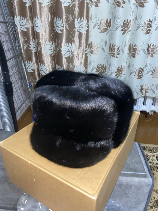 новая норковая мужская кепка