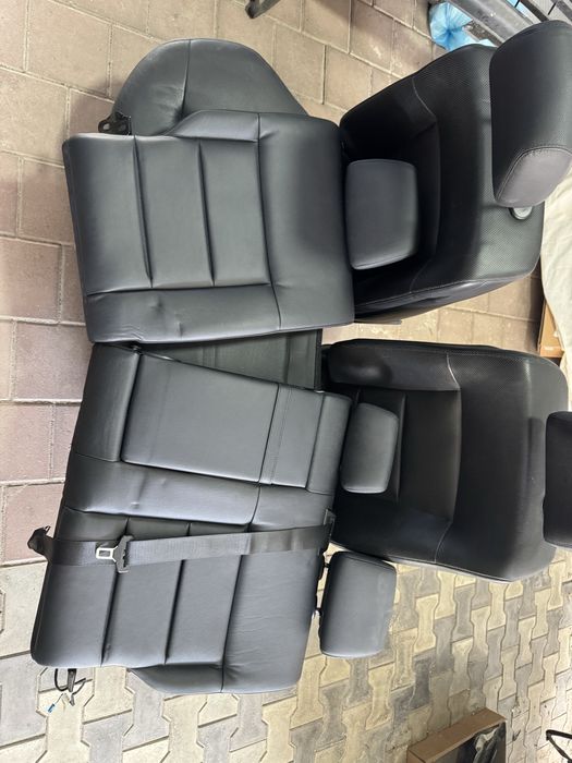 Interior tapiterie piele ventilata mercedes e class cu masaj si ventialtie
