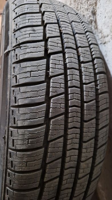 Комплект джанти 4х100 с всесезони гуми 165/70R14