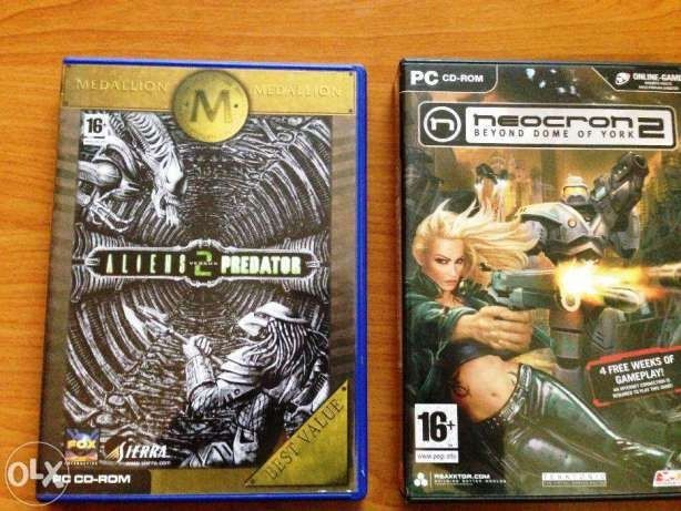 Riddick PC, The sum of all fears PC , Fantastic 4 PC ,Neocron2