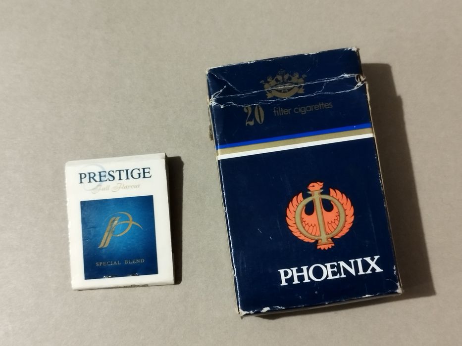 Лот кибрити,  ретро кутия от цигари PHOENIX за колекция