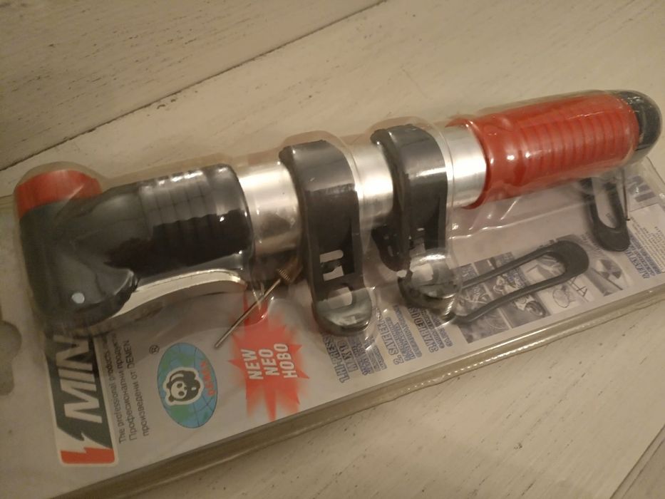 Професионална ръчна помпа за гуми, велосипеди, лодки и др.