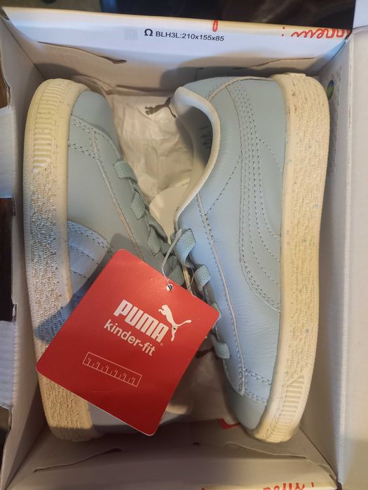 Нови, детски обувки Puma, естествена кожа, 27 н-р
