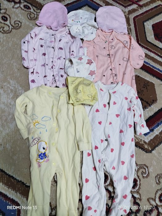 Продам детские вещи на девочку