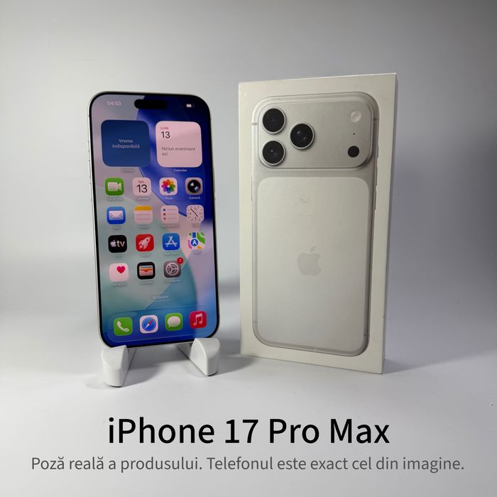 ispotmobile.ro  iPhone 17 Pro Max 256GB Ca Nou Garanție 2 ani