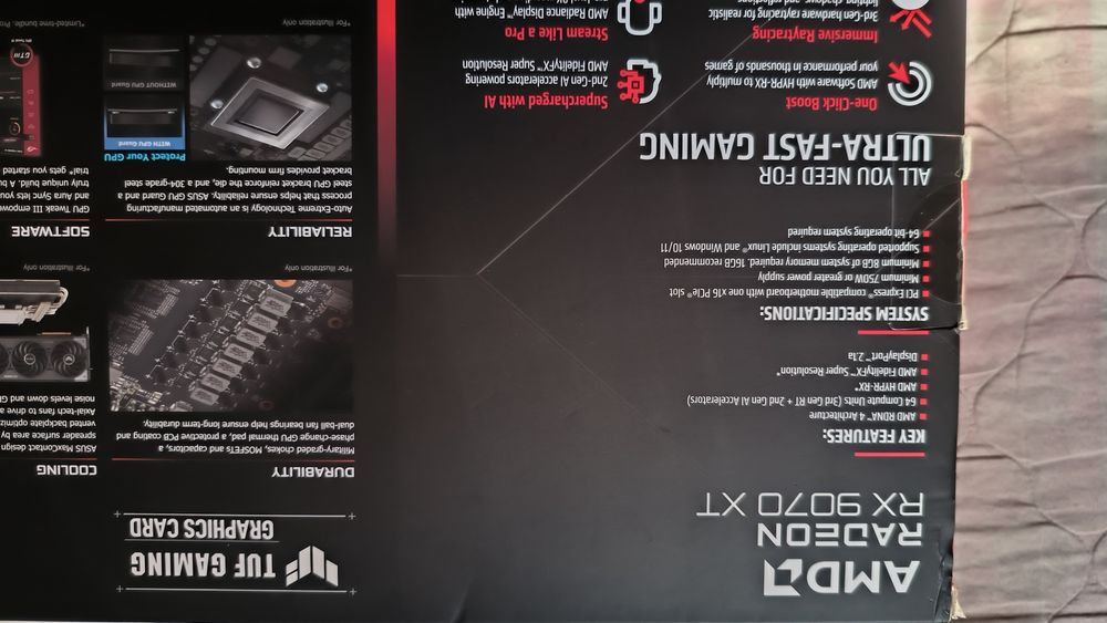 RX9070XT Asus TUF OC