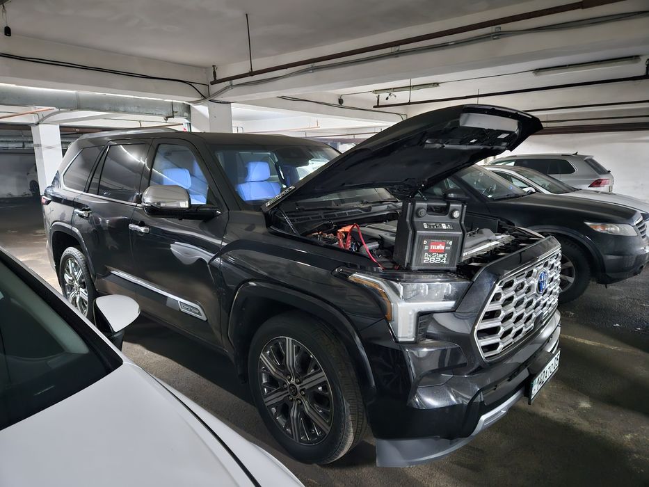 Прикурить бустером 12/24v