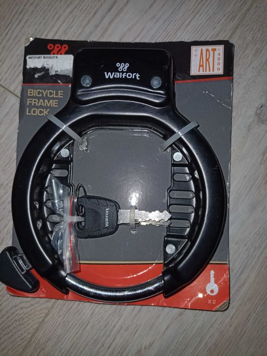 Husă de șa Walfort pufoasa, gri, noua si Antifurt professional nou