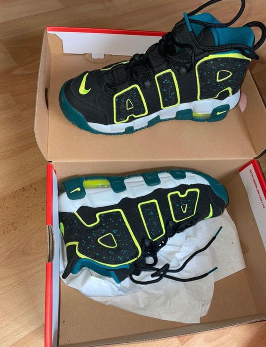 Nike Air More Uptempo black-green