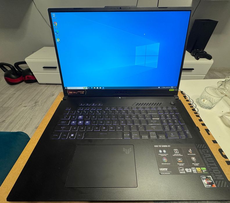 Laptop Gaming ASUS TUF A18 RTX 5050 8GB / Ryzen 7 / 18” 144Hz / GARANȚIE 30 luni