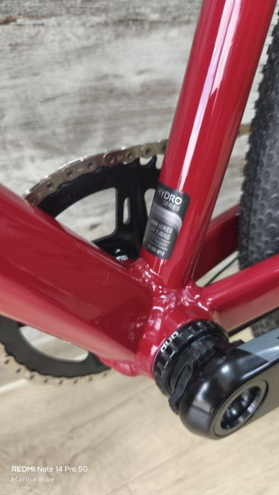НОВ шосеен/Gravel велосипед Ridley Fenix SLA SRAM Rival/Apex XPLR Fulcrum Rapid Red 500 27.5 Tubeless | M